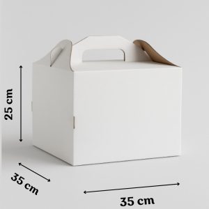 Cutie pentru tort rigida 35x35x25 cm, set 50buc. Artispack