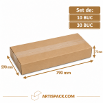 Set cutie de transport 590x790x75 mm Art