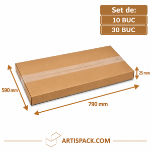 Set cutie de transport 590x790x25 mm A